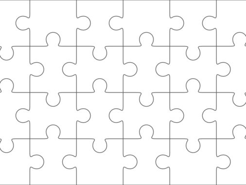 Jigsaw puzzle representing customizable call insights and analytics.