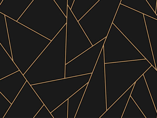 mosaic black and gold background pattern