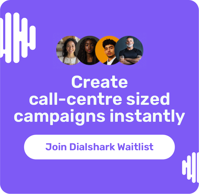 dialshark waitlist cta button